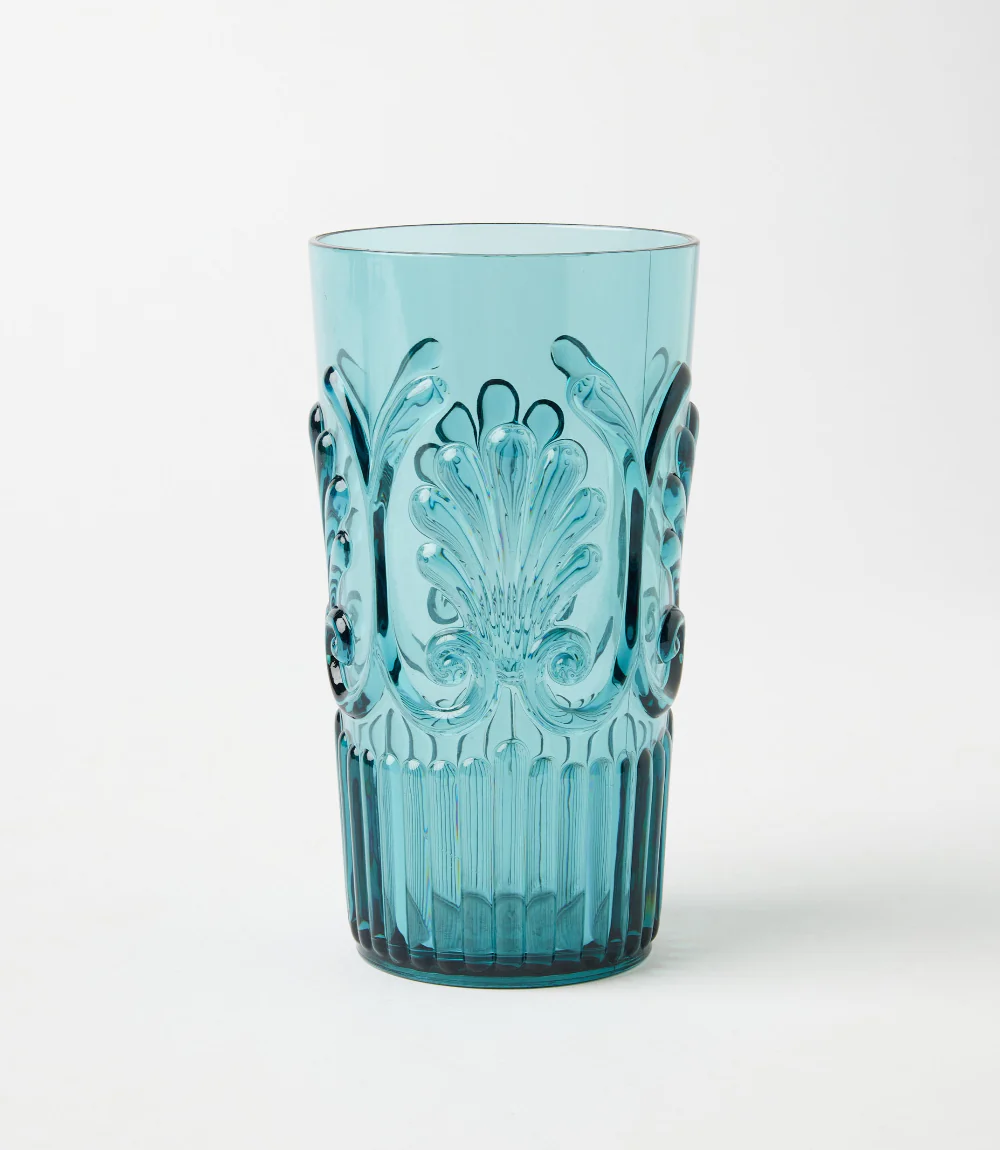 Acrylic Fleur Drinking Glass - Image 2