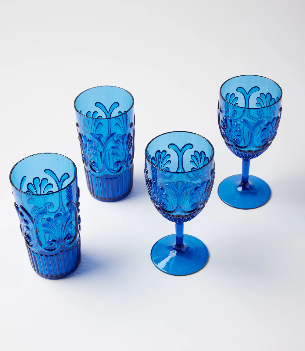 Acrylic Fleur Drinking Glass - Image 10