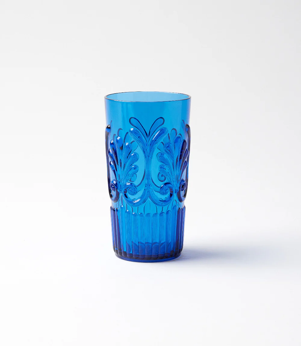 Acrylic Fleur Drinking Glass - Image 2
