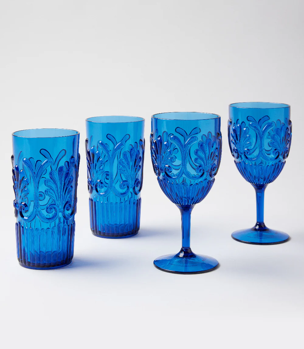 Acrylic Fleur Drinking Glass - Image 9