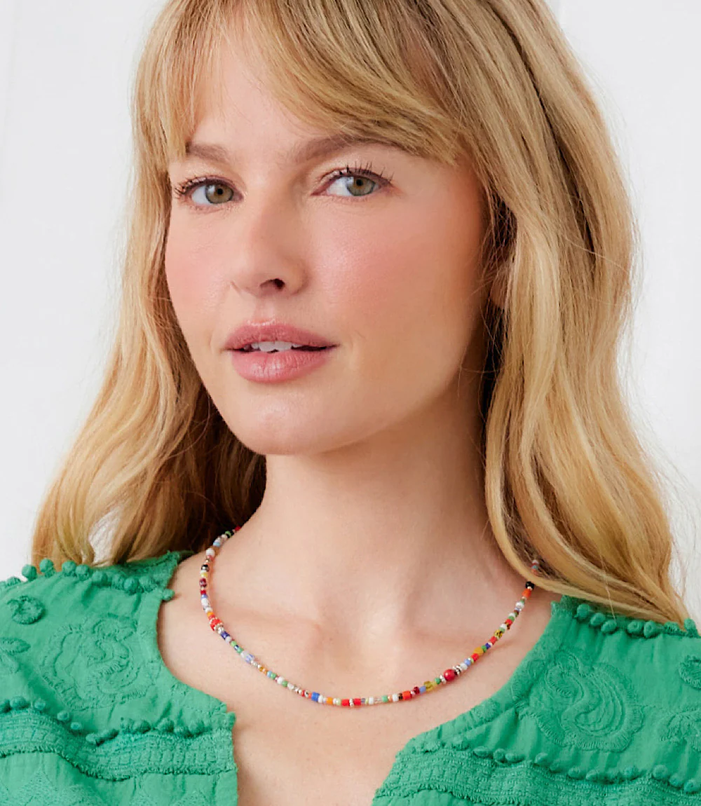 African Trade Beads Necklace - Image 5