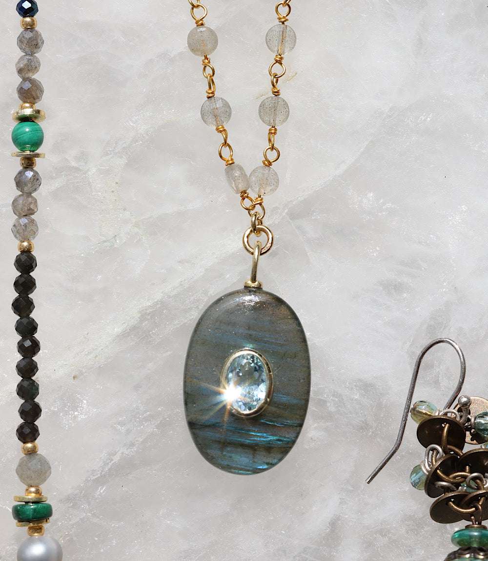Amazonite Amulet Necklace - Image 2