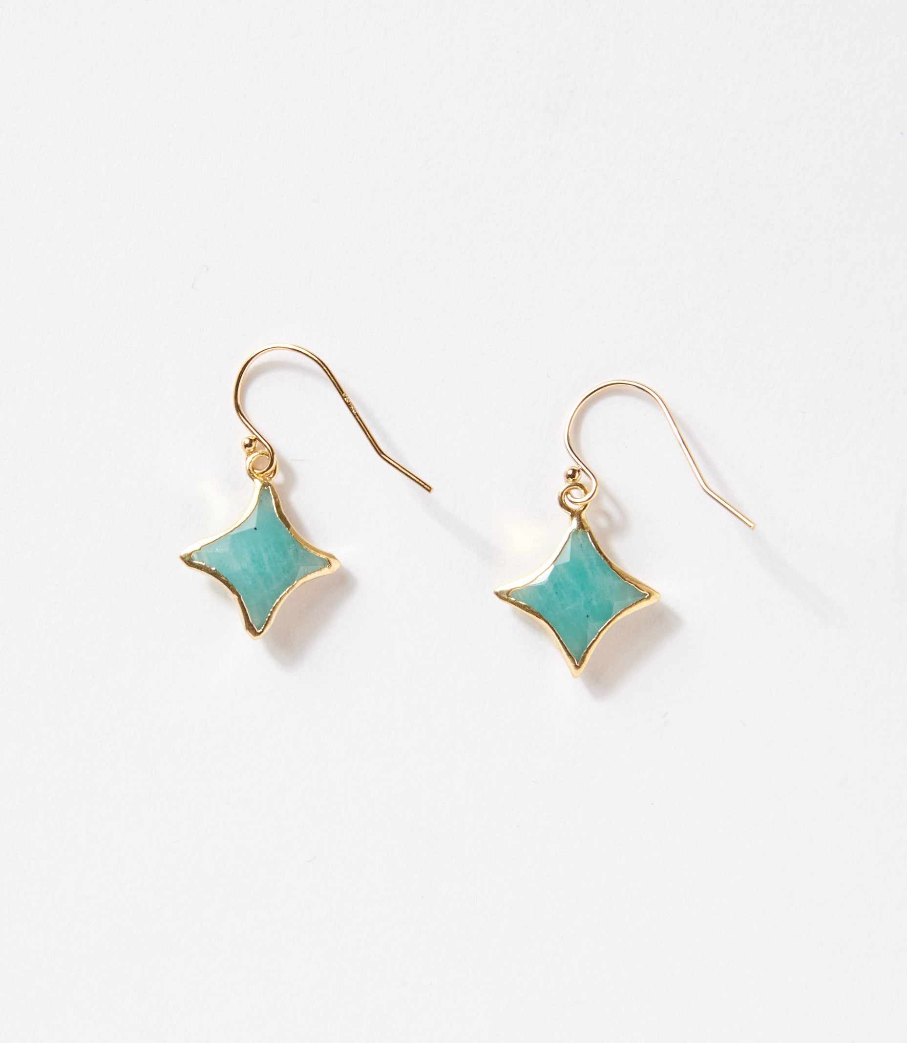 Amazonite Kite Earrings - Image 3