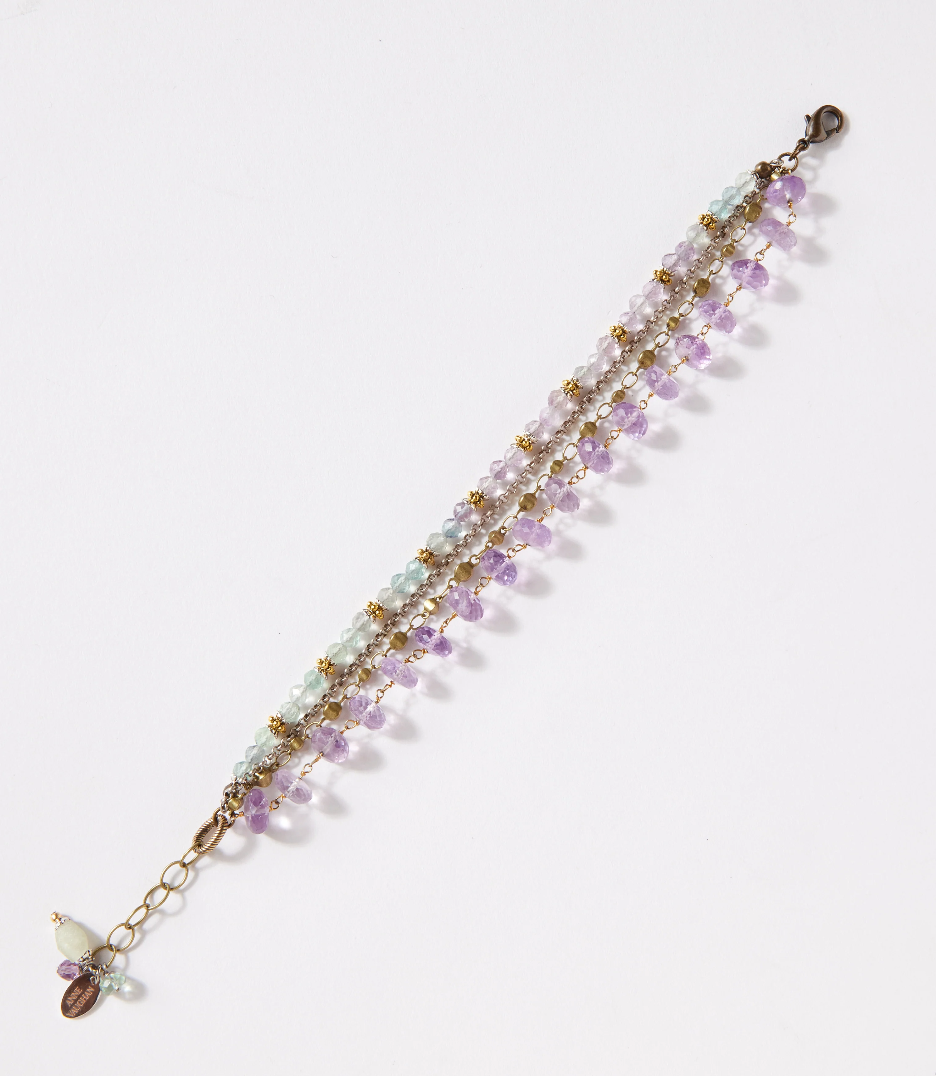 Amethyst Multistrand Bracelet - Image 3