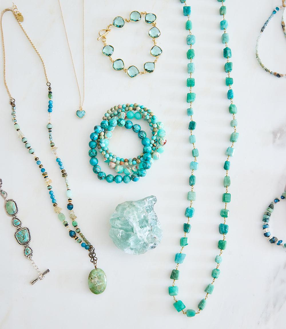 Aqua Quartz Bracelet - Image 11
