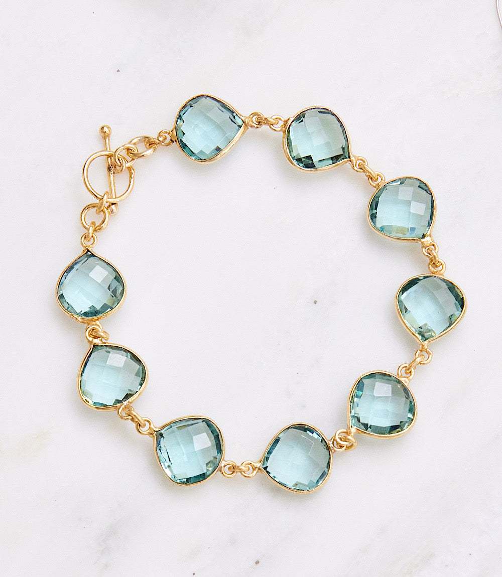 Aqua Quartz Bracelet - Image 4