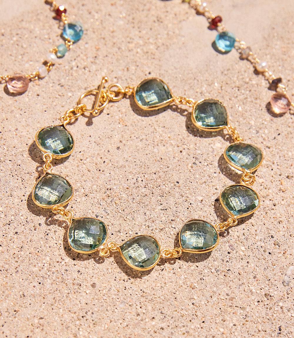 Aqua Quartz Bracelet - Image 5