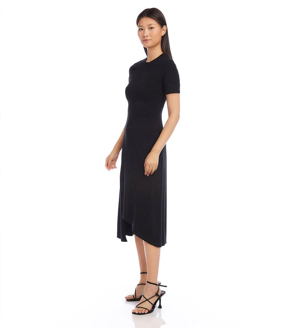 Asymmetric Front Slit Dress - Image 3