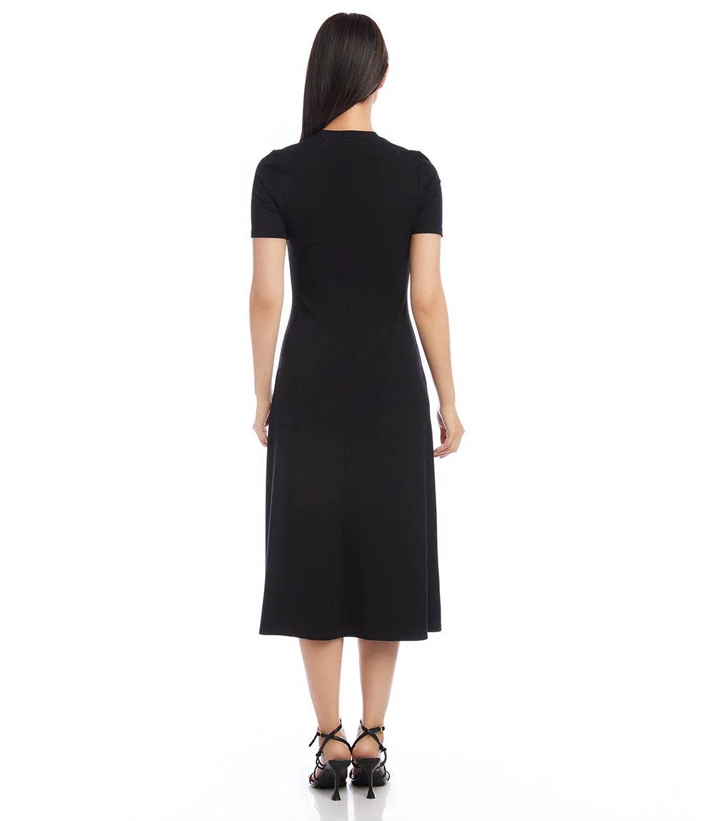 Asymmetric Front Slit Dress - Image 4