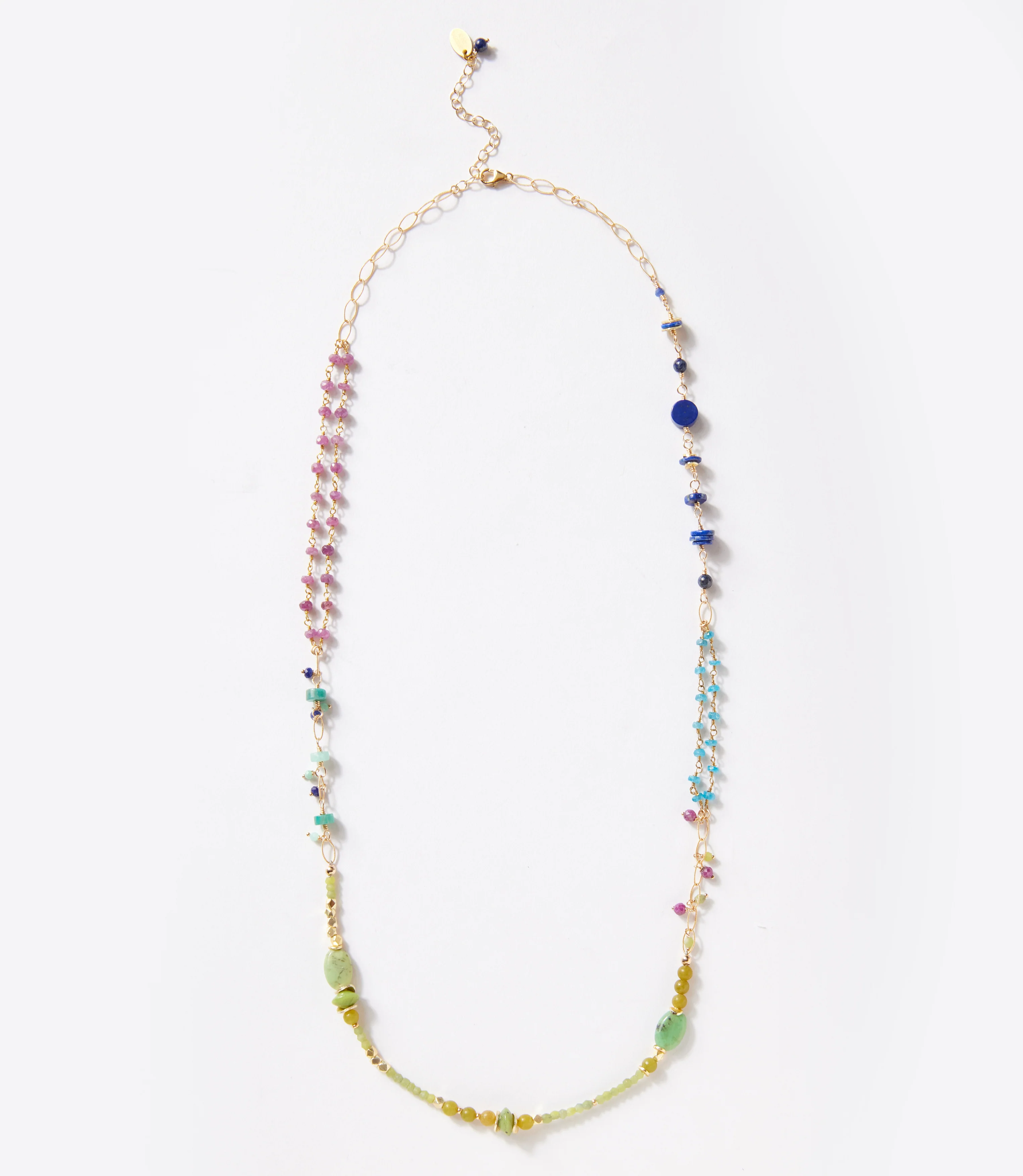 Aurora Multi Gemstone Necklace - Image 3