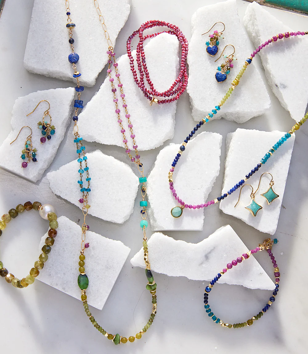 Aurora Multi Gemstone Necklace - Image 4