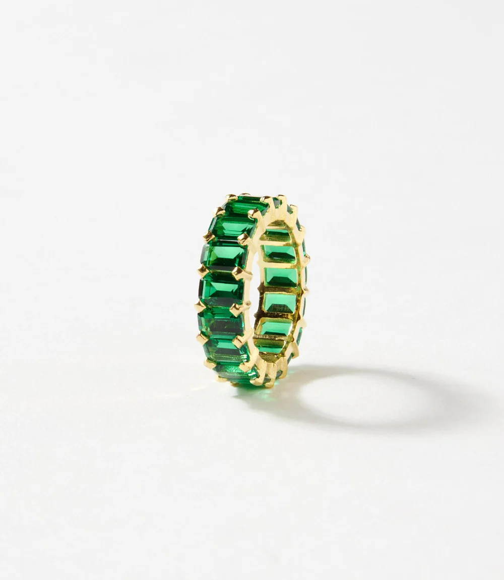 Baguette Gemstone Ring - Image 3