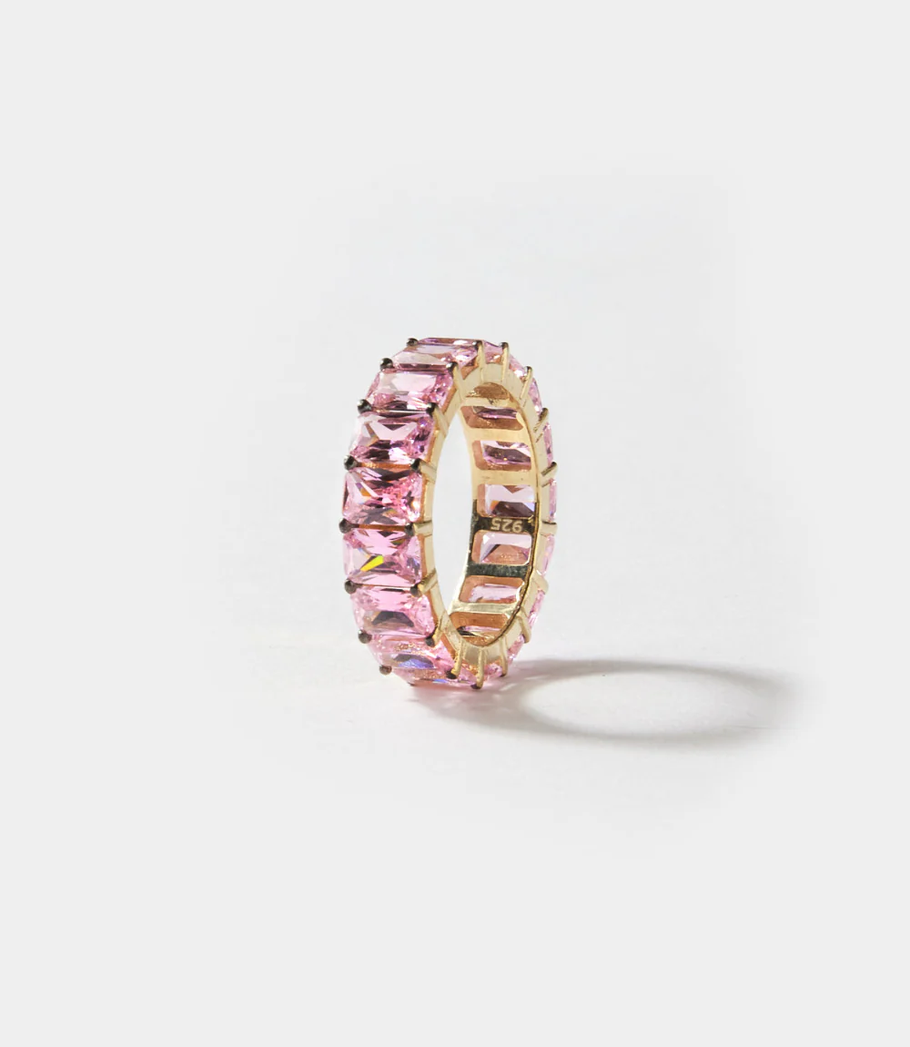 Baguette Gemstone Ring - Image 3