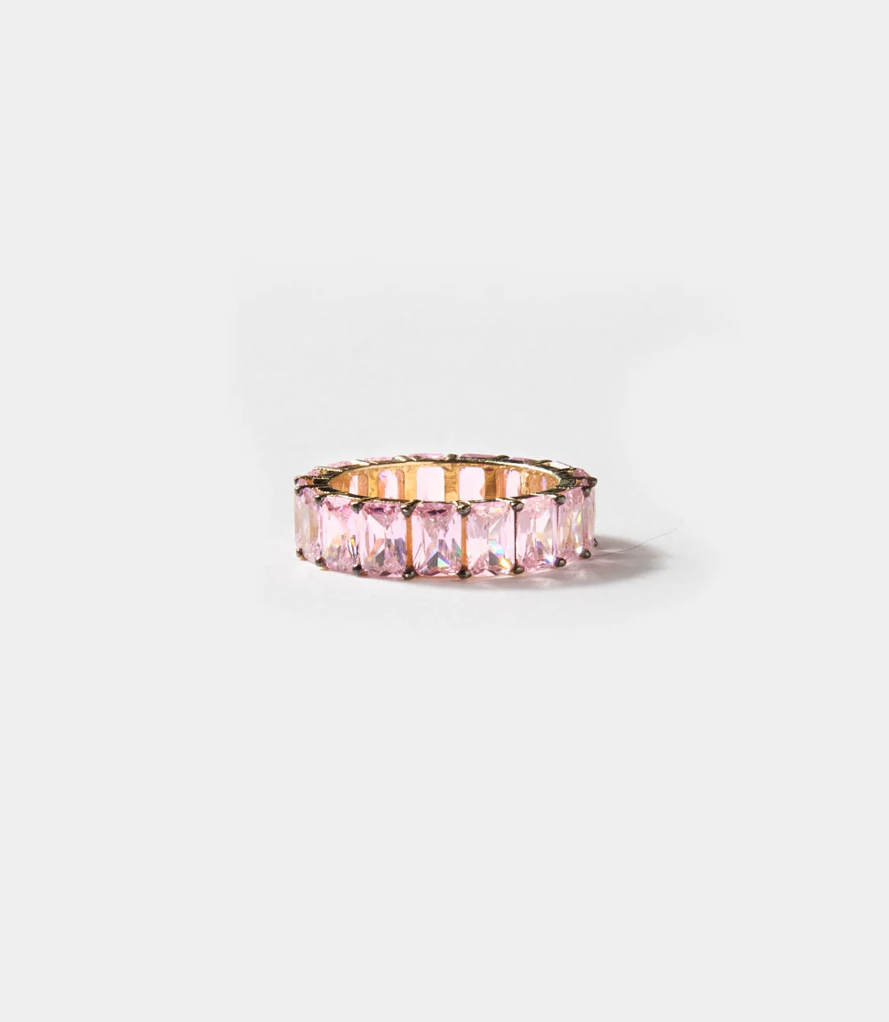 Baguette Gemstone Ring - Image 4