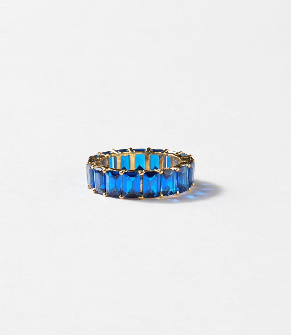 Baguette Gemstone Ring - Image 2