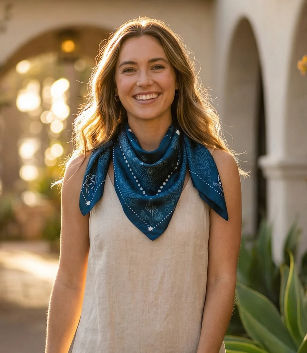 Banditos Silk Scarf - Image 7