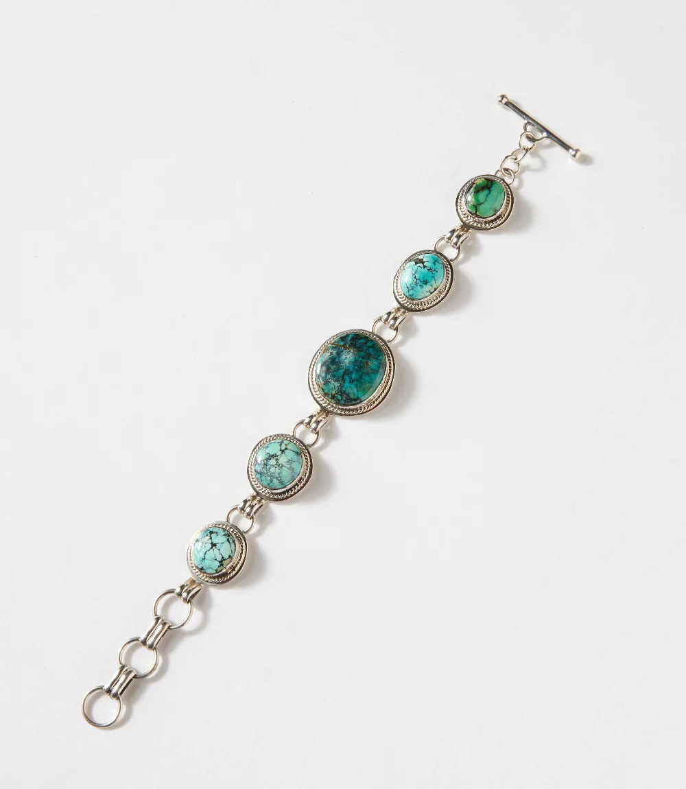 Bao Canyon Turquoise Link Bracelet - Image 4