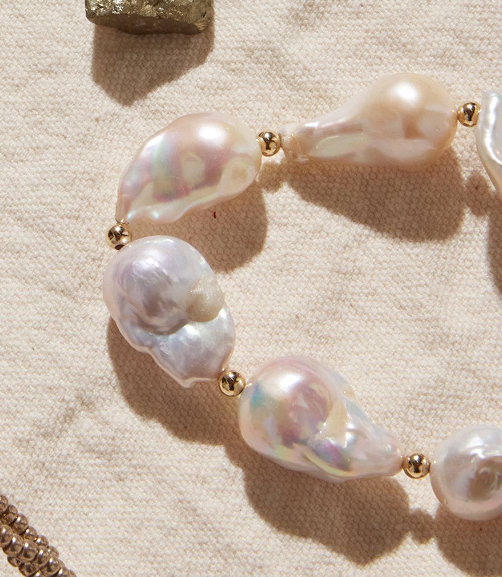Baroque Pearl Bracelet - Image 4