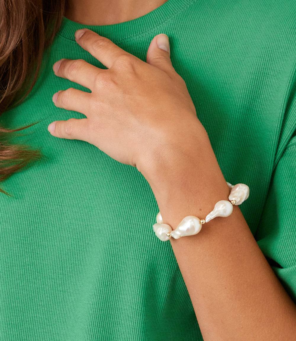 Baroque Pearl Bracelet - Image 5