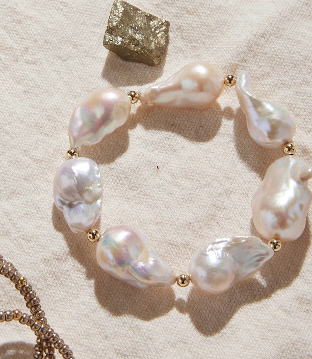 Baroque Pearl Bracelet - Image 7