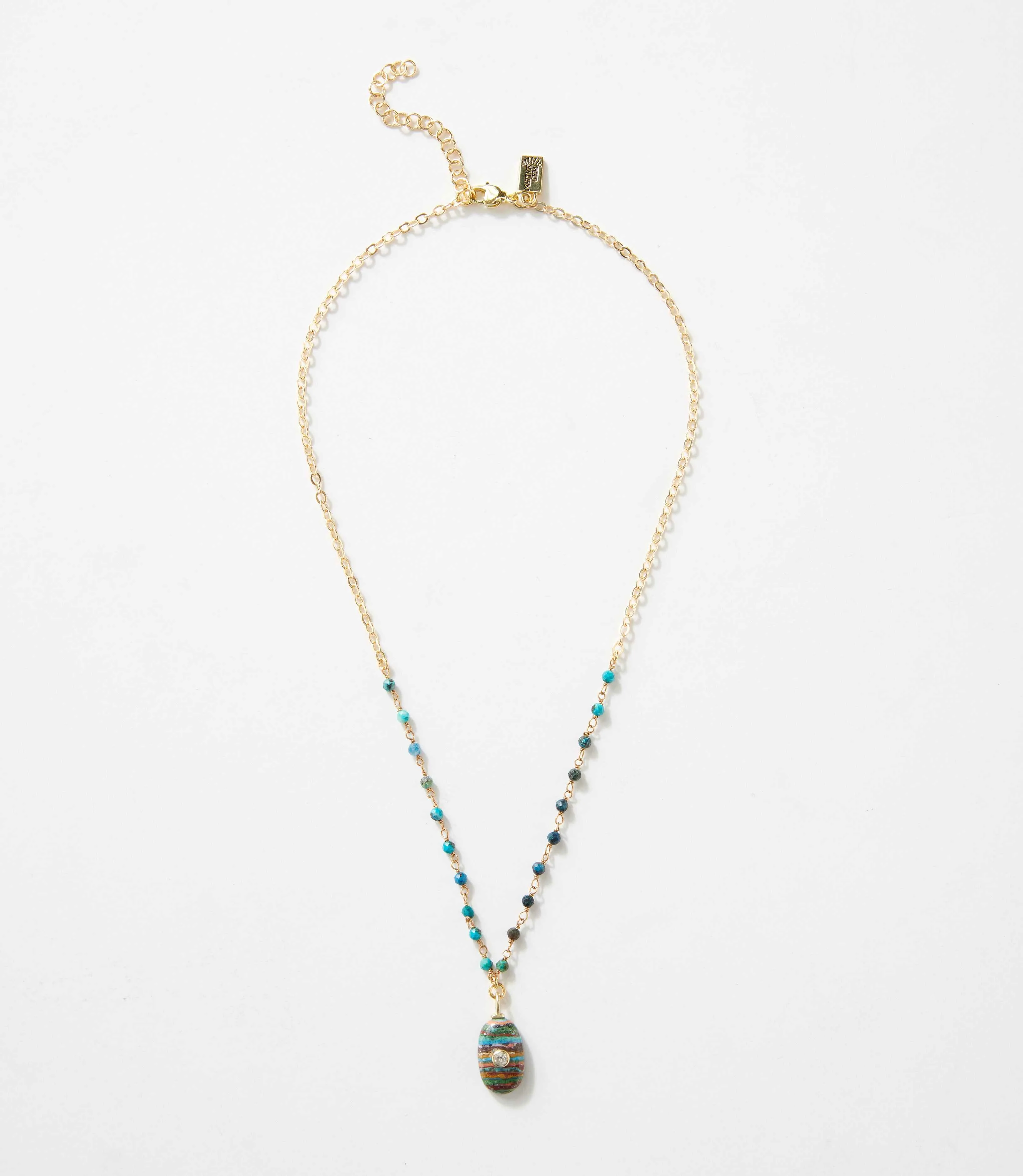 Beaded Amulet Necklace - Image 4