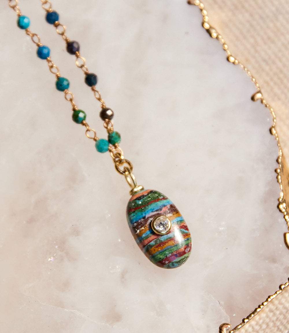 Beaded Amulet Necklace - Image 5