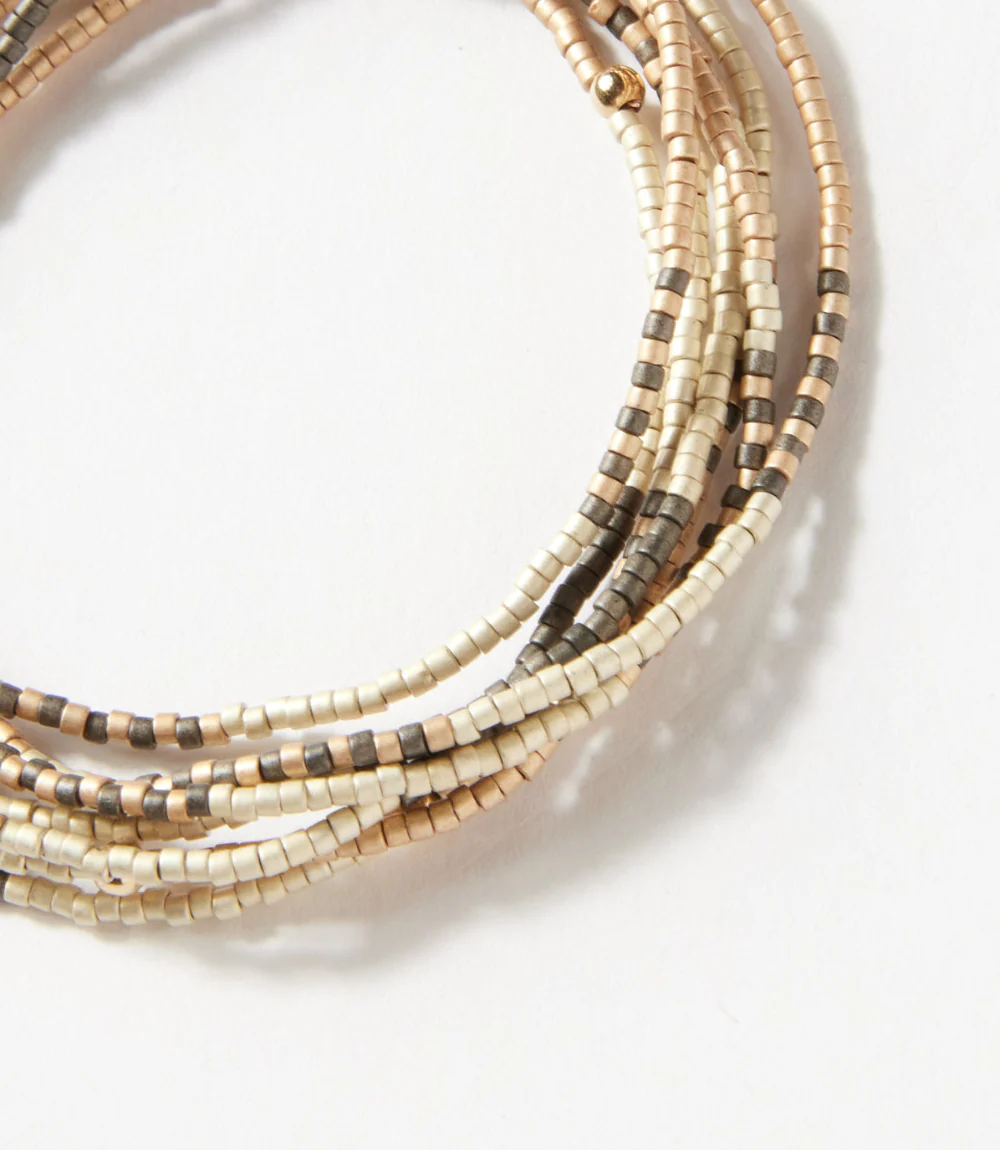 Beaded Bracelets, Stack Of 7 - Image 5