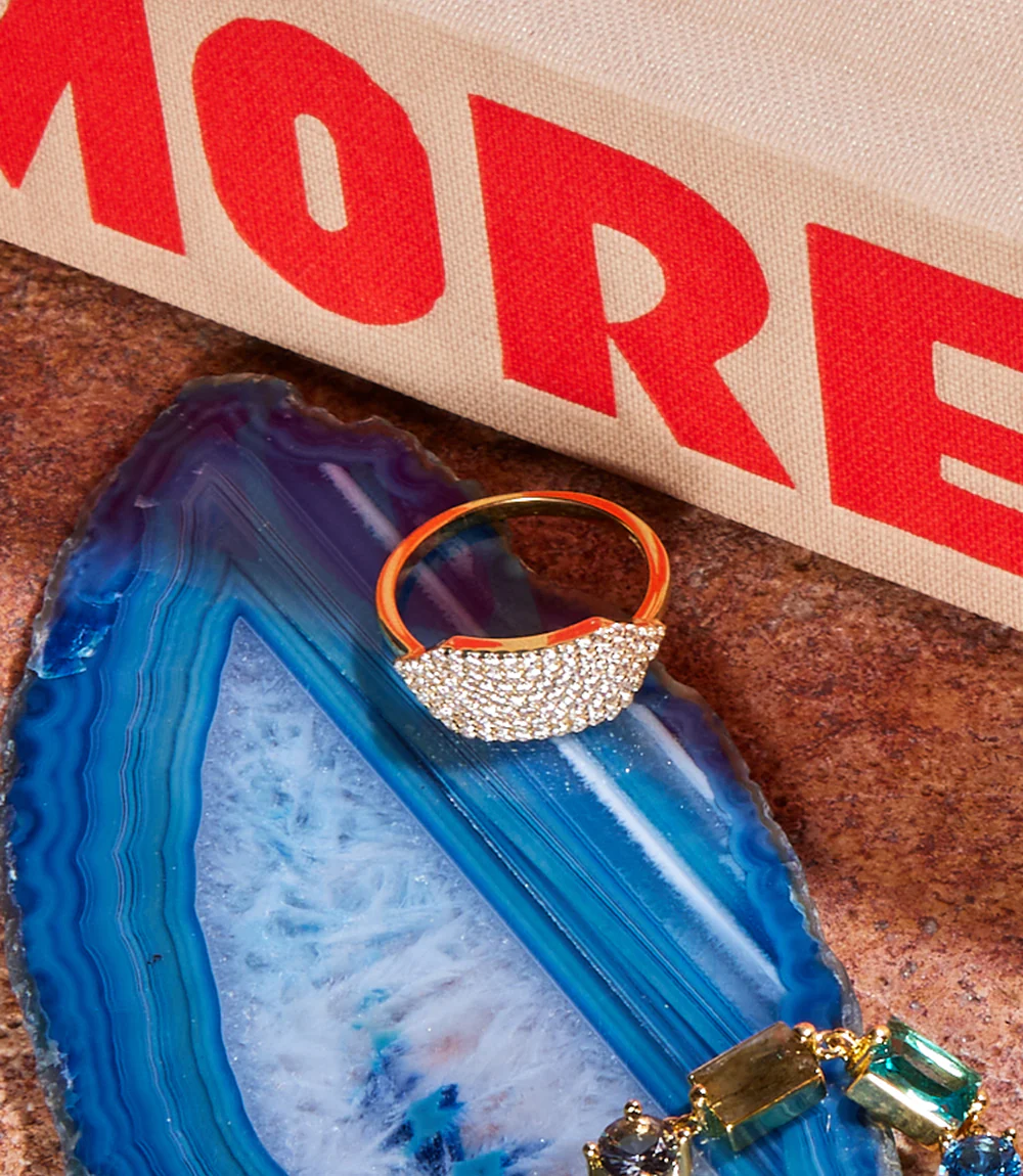 Beaded Gemstone Ring - Image 3