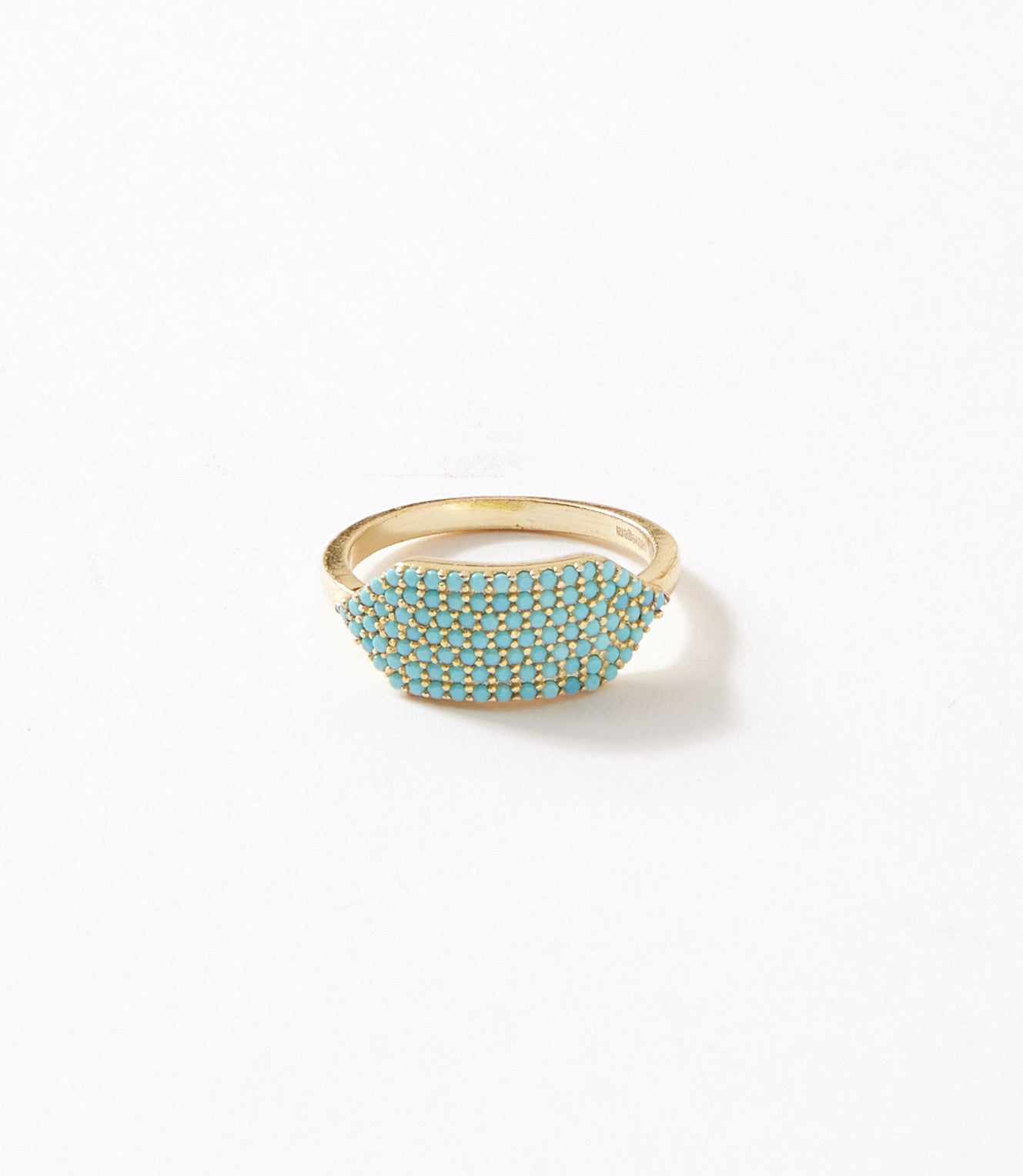 Beaded Gemstone Ring