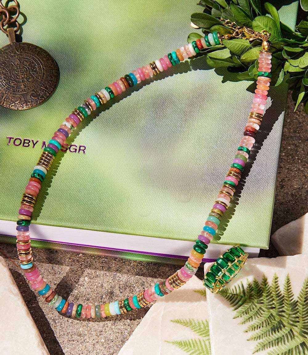 Beaded Shell Necklace - Image 2