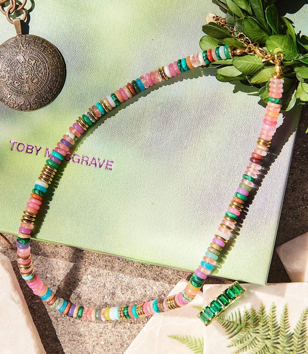 Beaded Shell Necklace - Image 7