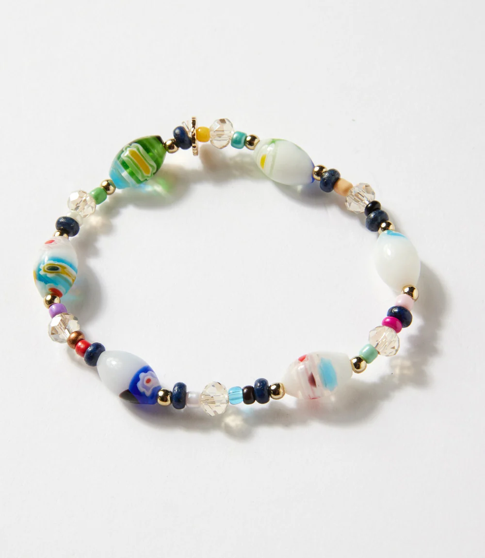 Beaded Stretch Bracelet - Image 2