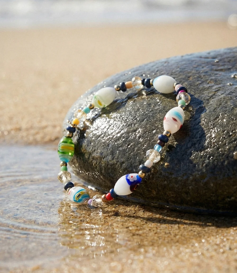 Beaded Stretch Bracelet - Image 3
