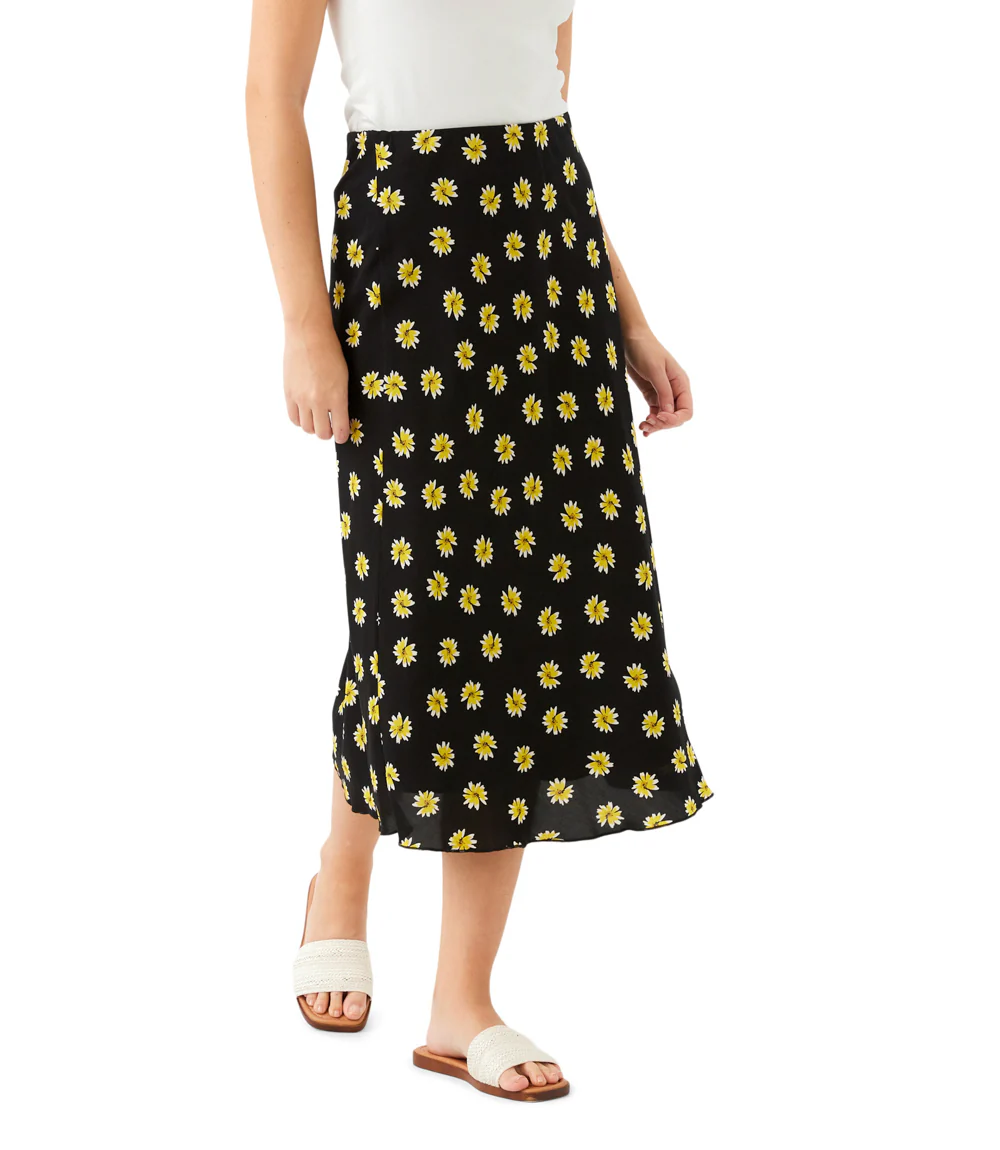 Bias Cut Midi Skirt - Image 3