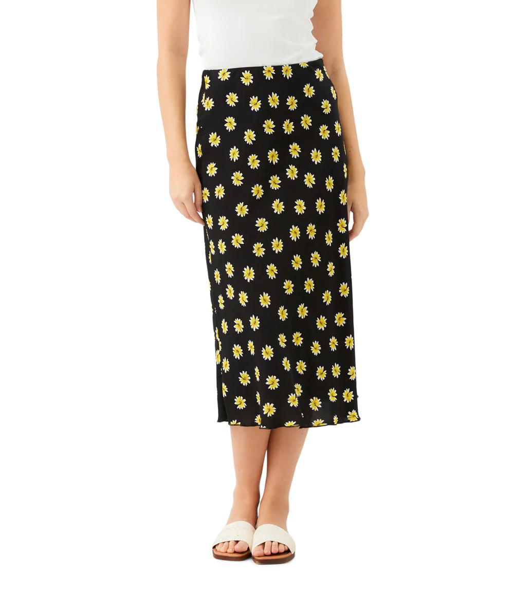 Bias Cut Midi Skirt - Image 5