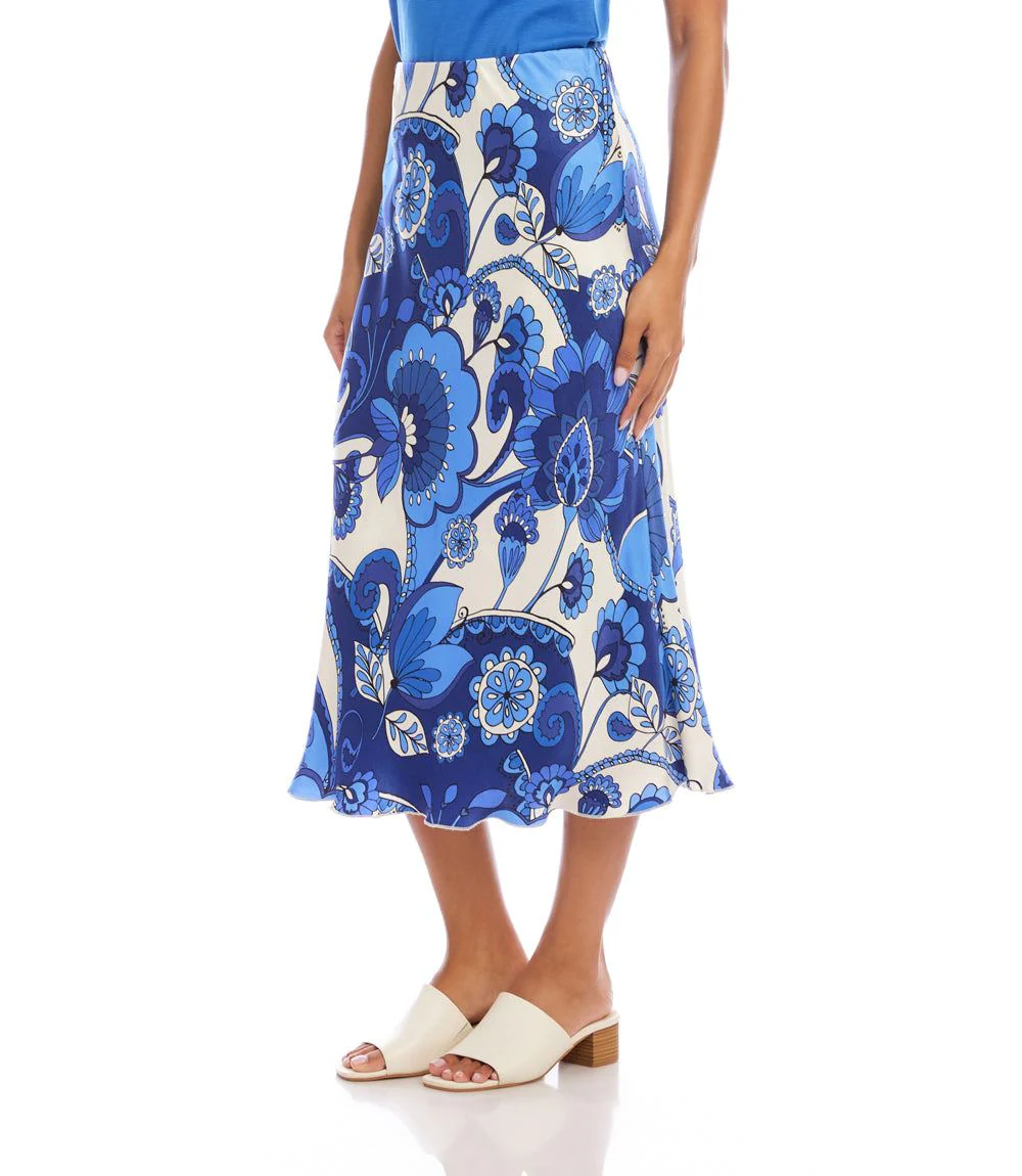 Bias Cut Midi Skirt - Image 3