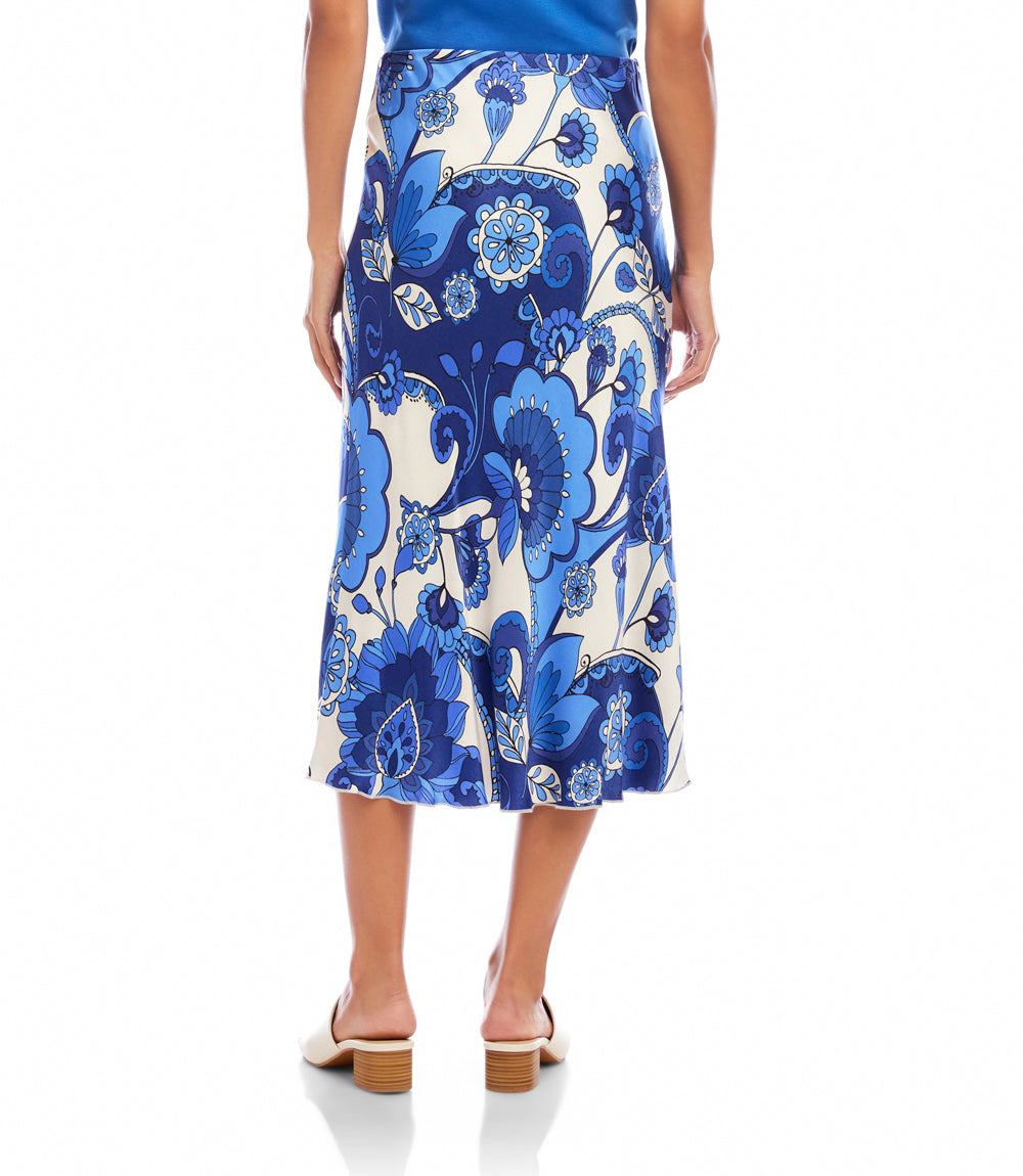 Bias Cut Midi Skirt - Image 4