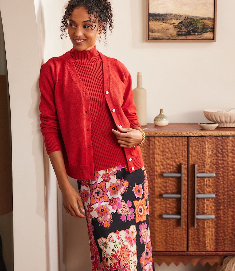 Bias Cut Midi Skirt - Image 7