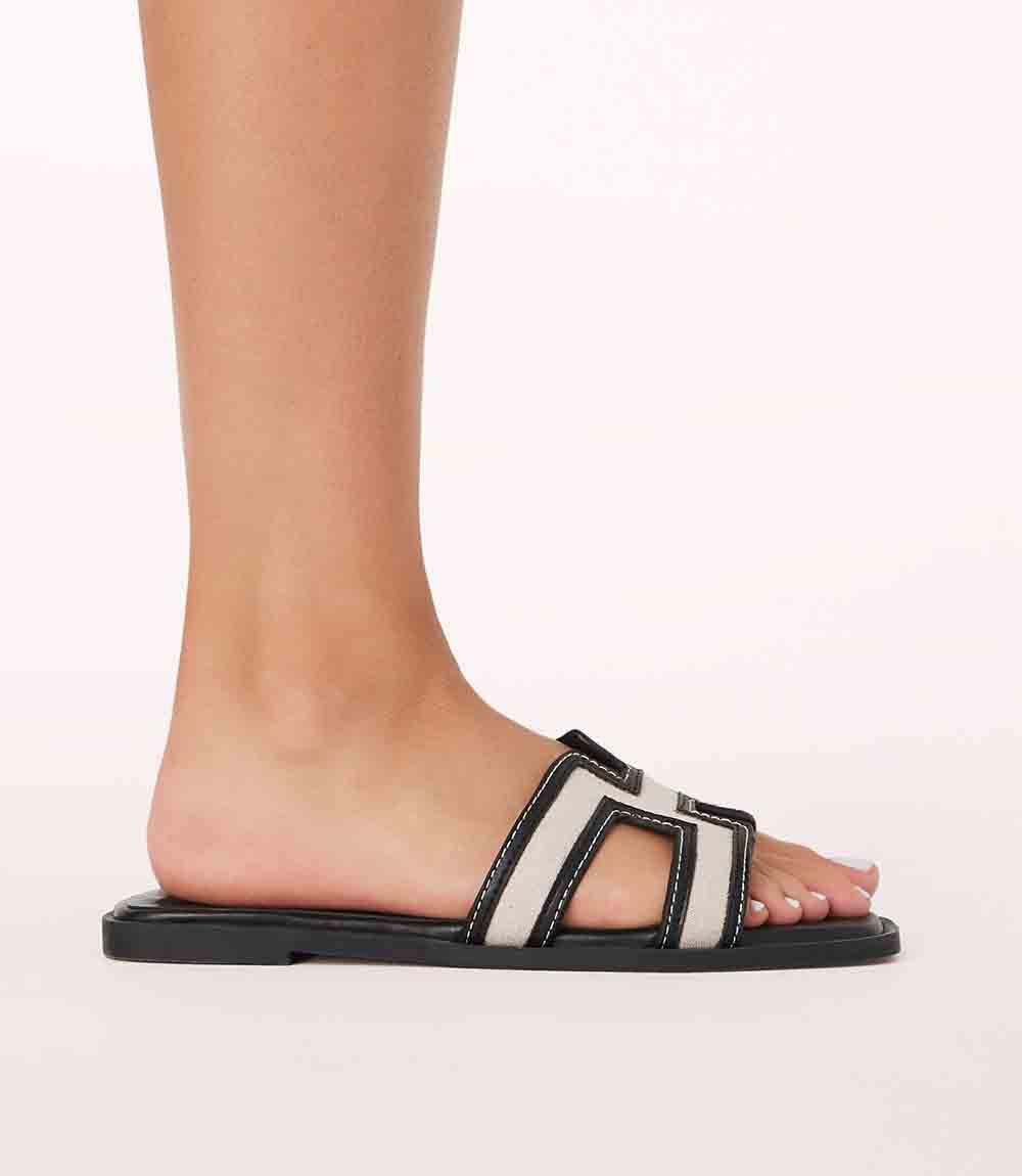 Billini Gordy Cut Out Slide Sandals - Image 5