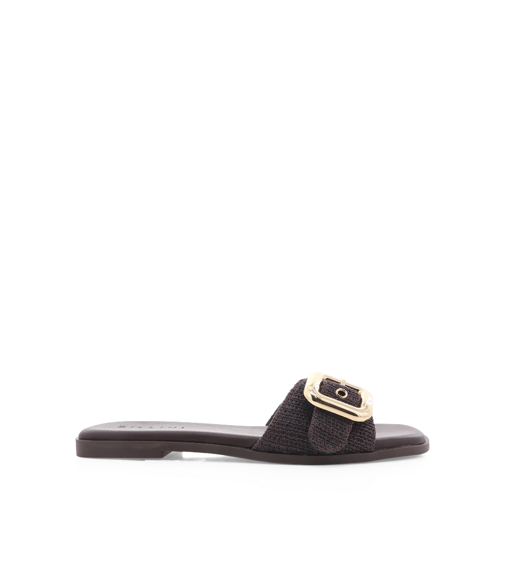Billini Vasili Raffia Buckle Sandals - Image 2