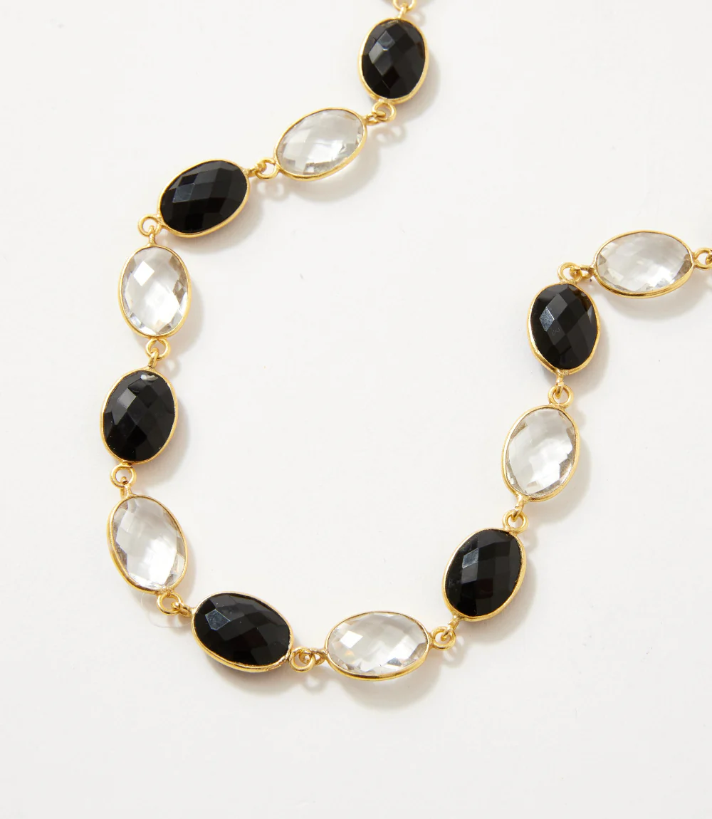 Black And White Station Necklace - Image 6