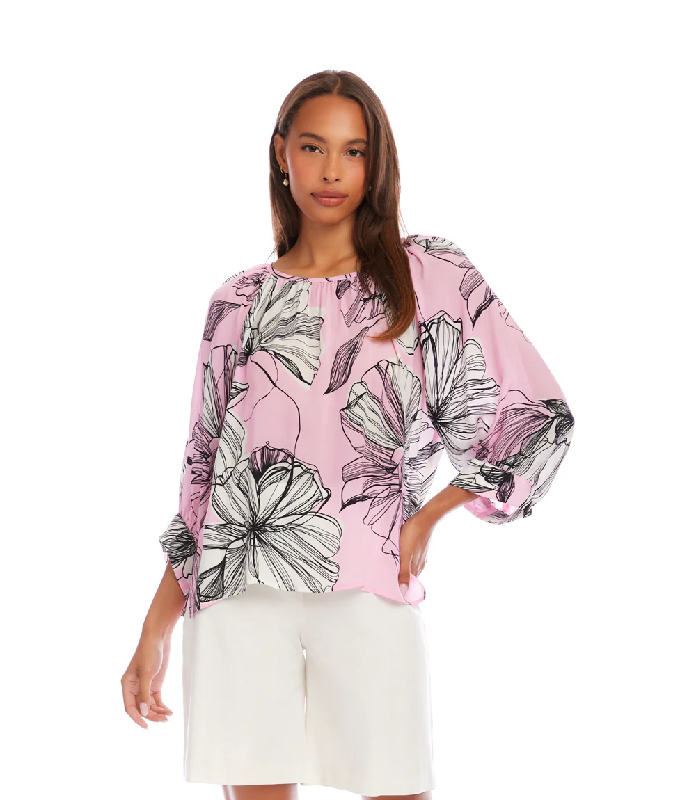 Blouson Sleeve Top - Image 4