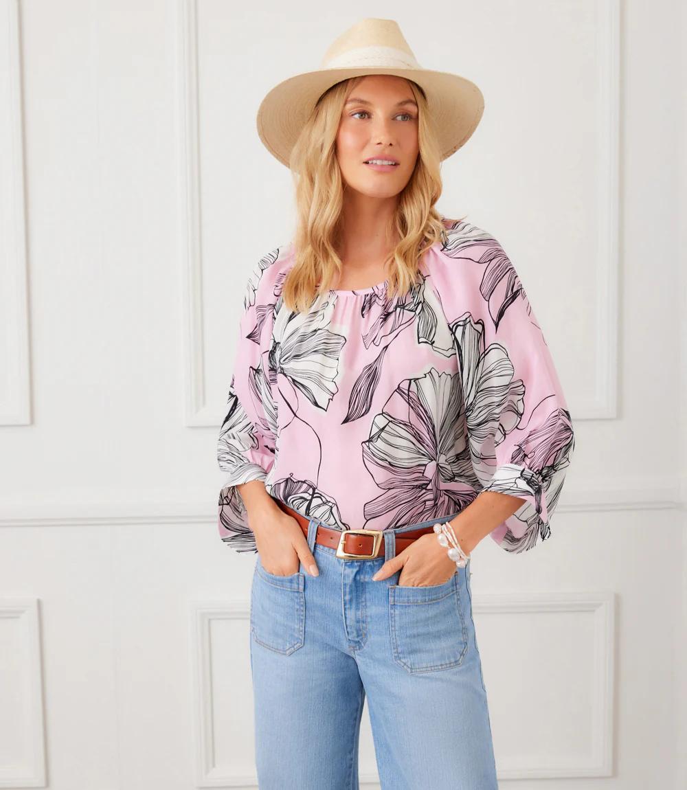 Blouson Sleeve Top - Image 7