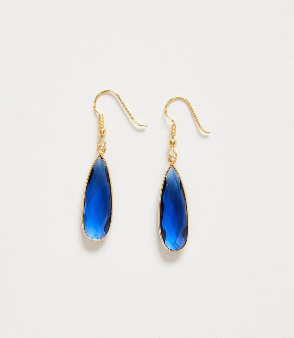 Blue Quartz Earrings - Image 5