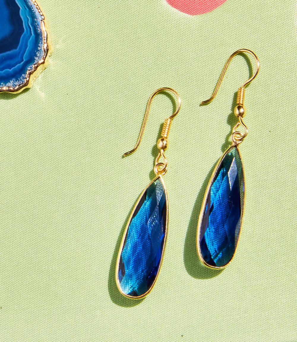 Blue Quartz Earrings - Image 6