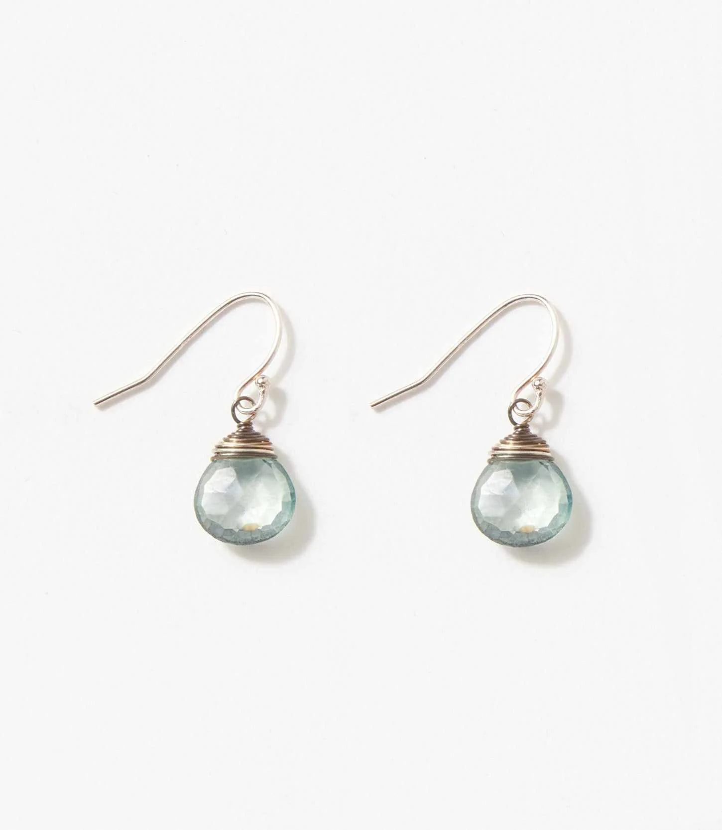Blue Quartz Earrings - Image 2