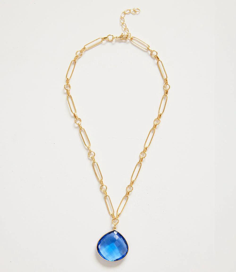 Blue Tanzanite Pendant Necklace - Image 7