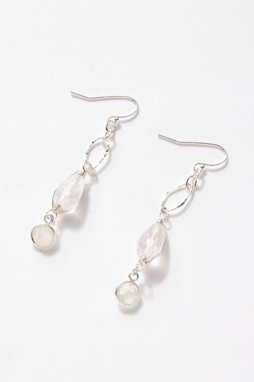 Blush Rose Quartz Earrings - Image 6