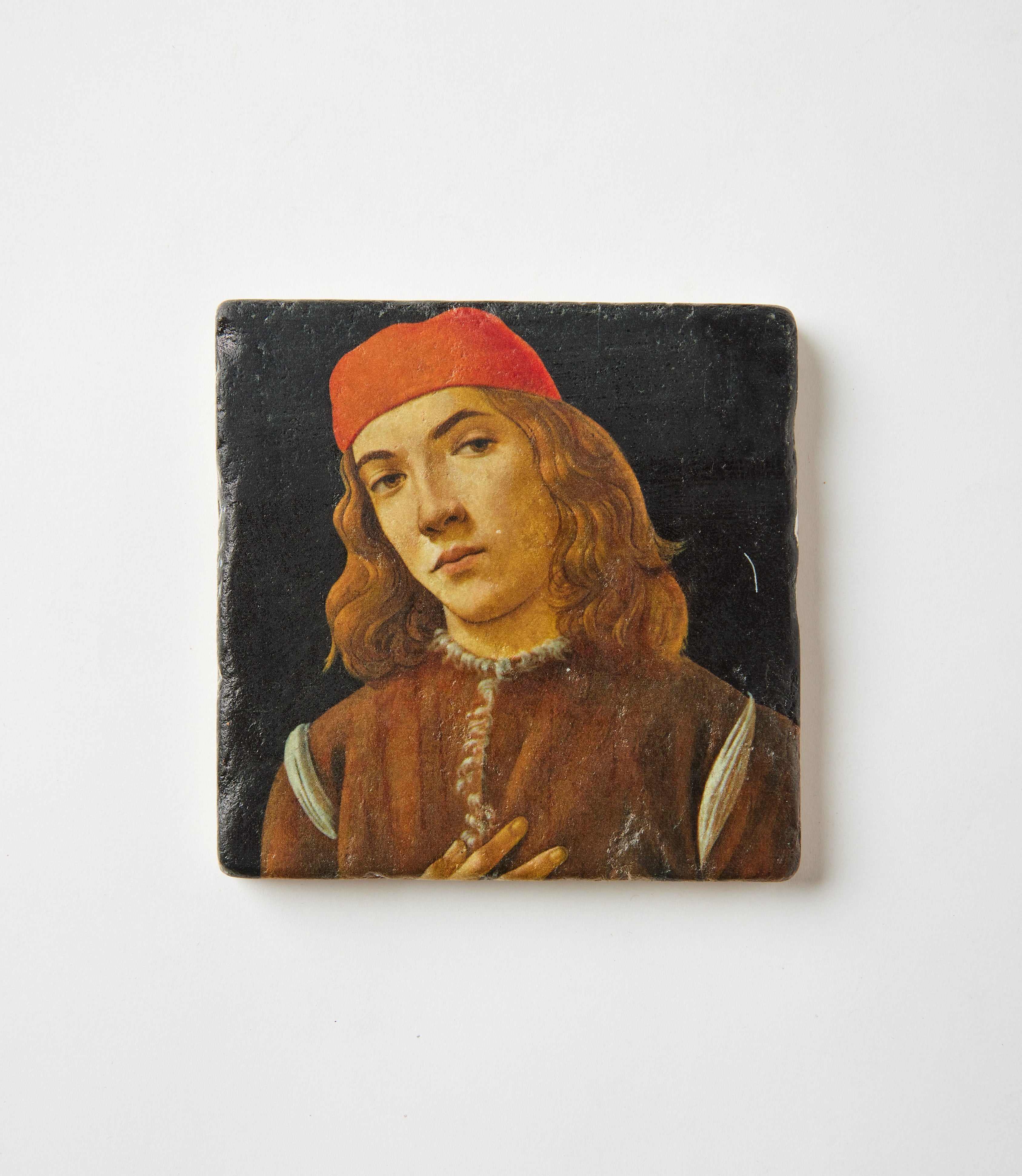 Botticelli Marble Coasters, Set Of 4 - Image 6