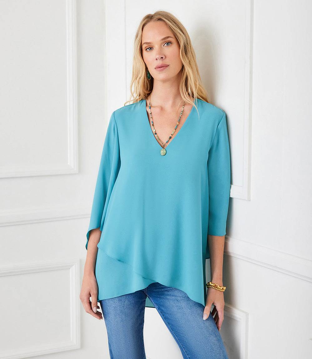 Bracelet Sleeve Asymmetric Top - Image 2